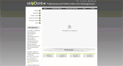 Desktop Screenshot of ekodent-x.pl